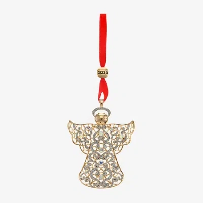 Monet Jewelry Gold & Silver Tone Christmas Ornament In Multi