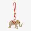 Monet Jewelry Gold Tone Elephant Christmas Ornament In Gold