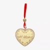 Monet Jewelry Gold Tone Mom Christmas Ornament In Gold