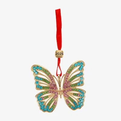 Monet Jewelry Gold Tone Multi Christmas Ornament