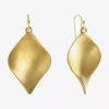 Monet Jewelry Gold Tone Twisted Womens Drop Earrings In Gold