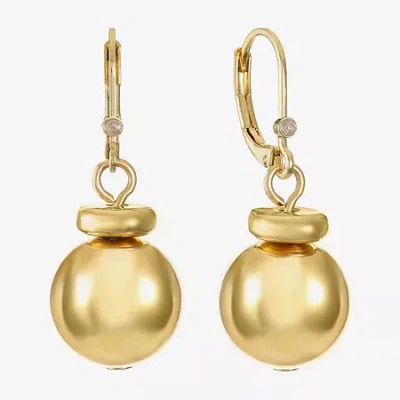 Monet Jewelry Gold Tone Womens Drop Earrings In Yellow