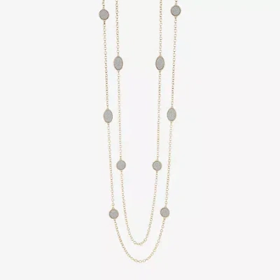 Monet Jewelry Layered Womens 34 Inch Strand Necklace In Multi