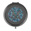Monet Jewelry Mirrored Compact Mirror In Black
