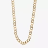 Monet Jewelry Monet Gold-tone Curb Link Collar Necklace In Gold