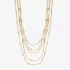 Monet Jewelry Snake Chains 18 Inch Snake Chain Necklace In Gold
