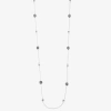 Monet Jewelry Station Womens Glass 34 Inch Strand Necklace In Black