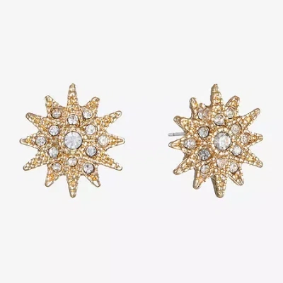 Monet Jewelry Stud Earrings In White