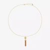 Monet Jewelry Tassel Womens 30 Inch Pendant Necklace In Gold