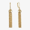 Monet Jewelry Tassel Womens Drop Earrings In Gold