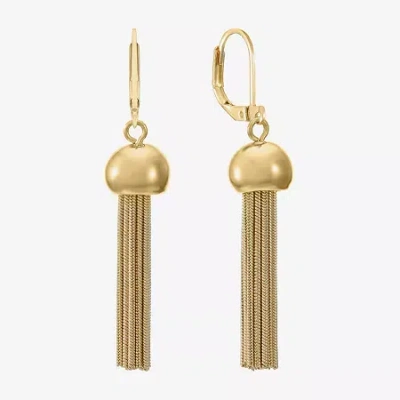 Monet Jewelry Tassel Womens Drop Earrings In Yellow
