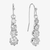 Monet Jewelry Timeless Womens Drop Earrings In Metallic