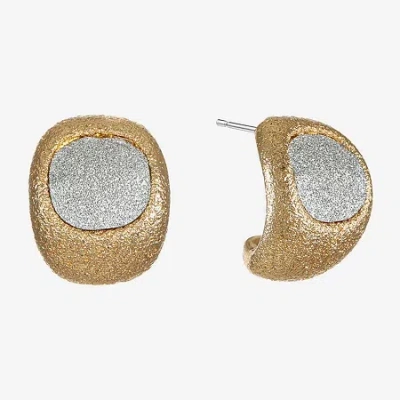 Monet Jewelry Womens 15mm Hypoallergenic Hoop Earrings In Gold