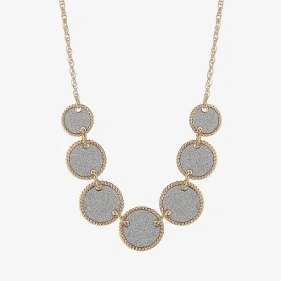 Monet Jewelry Womens 17 Inch Collar Necklace In Multi