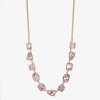 Monet Jewelry Womens 17 Inch Collar Necklace In Pink