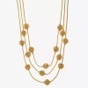 Monet Jewelry Womens 20 Inch Strand Necklace In Gold