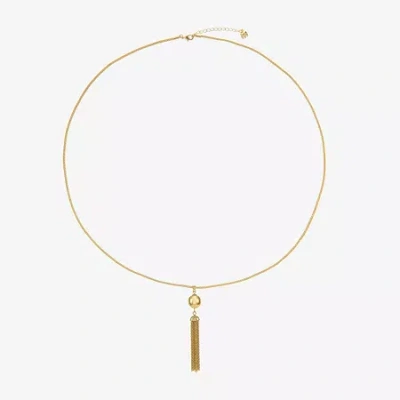 Monet Jewelry Womens 34 Inch Pendant Necklace In Yellow