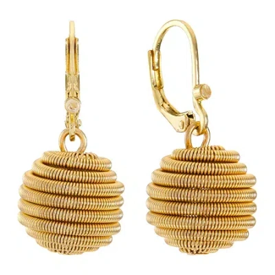 Monet Jewelry Womens Drop Earrings In Gold