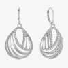 Monet Jewelry Womens Glass Drop Earrings In Metallic