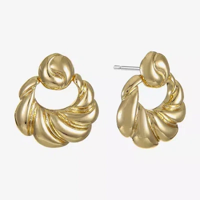 Monet Jewelry Womens Hypoallergenic Drop Earrings In Gold