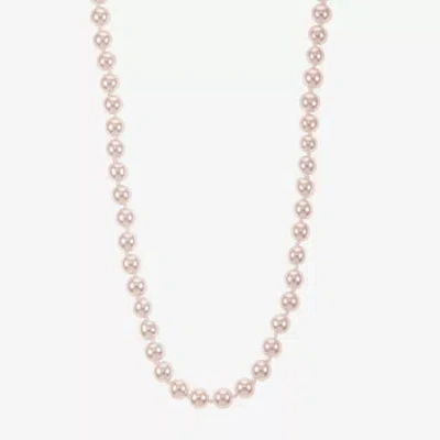 Monet Jewelry Womens Pink 18 Inch Collar Necklace