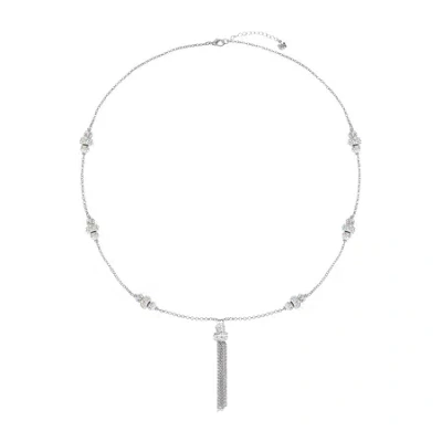 Monet Jewelry Womens Pink 32 Inch Strand Necklace In White