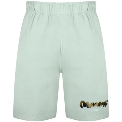 Money Clothing Money Camo Chop Shorts Blue