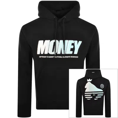 Money Clothing Money Chenille Block Fader Hoodie Black