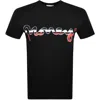 MONEY CLOTHING MONEY CHROME SIGNATURE T SHIRT BLACK