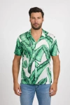 Monfrere Bond Button Down Shirt In Green