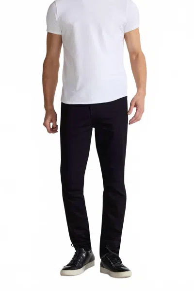 Monfrere Brando Parisian Luxe Slim Stretch Jeans In Noir In Black