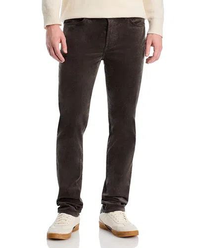 Monfrere Brando Slim Fit Corduroy Pants In Carbon