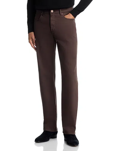 Monfrere Caine Straight Fit Jeans In Espresso In Brown