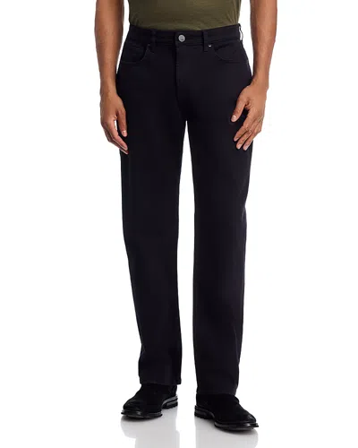 Monfrere Caine Straight Fit Jeans In Noir In Black