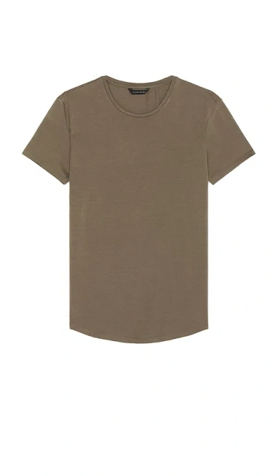 Monfrere Dann Relaxed T-shirt In Olive