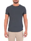 Monfrere Dann Shirt In Navy Stripe In Blue