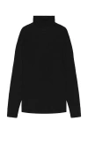 Monfrere Dann Turtle Neck Tee In Black