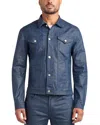 Monfrere Monfrère Dean Stingray Pebbled Trucker Jacket In Stingray
