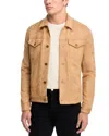 Monfrere Dean Trucker Jacket In Brown