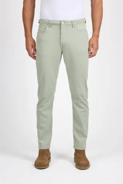 Monfrere Deniro Slim Straight Jeans In Mineral Green