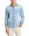 Monfrere Flynn Denim Shirt Jacket In Blue