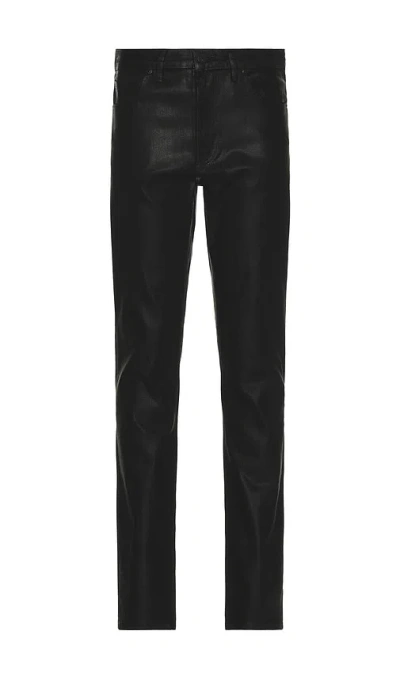 Monfrere Greyson Coated Jeans In Black