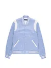 Monfrere Jeter Varsity Jacket In Blue