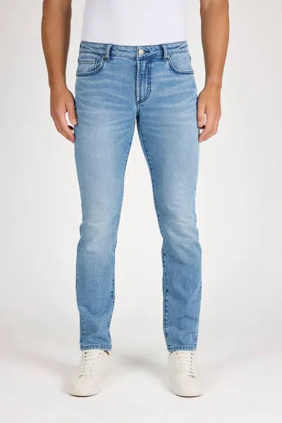 Monfrere Lenny Slim Straight Jeans In Wilshire In Blue