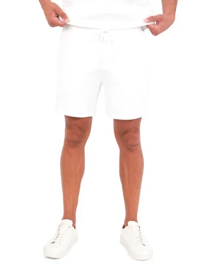 Monfrere Men's Bond Cotton-blend Shorts In Blanc