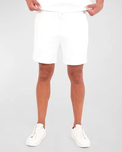 Monfrere Men's Bond Drawstring Shorts In Blanc