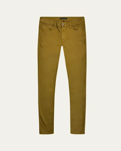 Monfrere Men's Brando Brown Denim Skinny Jeans In Cairo