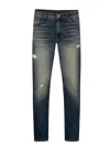 Monfrere Men's Brando Distressed Jean In Le Mans In Multi