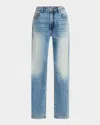 MONFRERE MEN'S BRANDO FADED SLIM-STRAIGHT JEANS