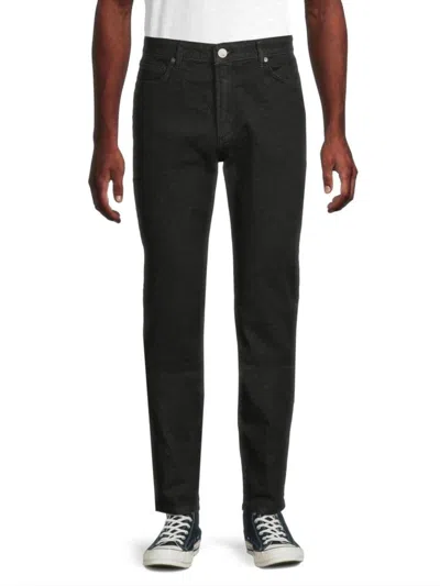 Monfrere Men's Brando Pebble Tapered Jeans In Black